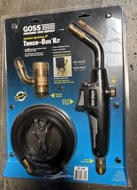 Gx-10k Goss Instant Ignition Torch Kit With Hose And Belt Clip