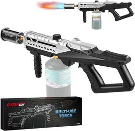 Hs8012 Gutenguy Powerful Propane Grill Torch Gun Blow With Adjustable Flame To