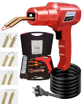 100w Guziko 791162902577 Plastic Welding Kit 400pcs Plier Carry Case For Bumper Kayak Repair
