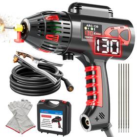 Gz Guozhi B0bcdjyddq Portable Welding Machine 110v 130amp Welders Arc Welder Gun