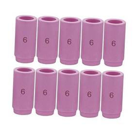 13n10 Gz-tools Tig Alumina Nozzle Ceramic Cups Fit Pta Sr Db Wp 9 20 25 Welding 6#