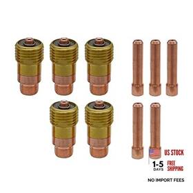 17gl116 Gz-tools Tig Welding Torch Stubby Gas Lens Collet Body 1/16 Inch And 10n23s