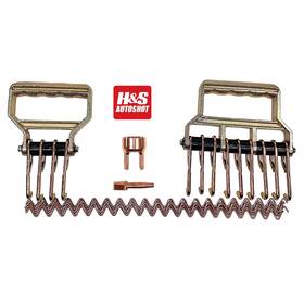 Uni-2120 H&s Autoshot 842005021204 Uni-wire Deluxe Kit With 4 And 9 Finger Claws Wire Tip A