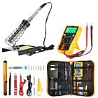 H30050 Unbranded Soldering Iron Kit With Adjustable Temperature Welding 014834208594