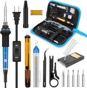 Handskit 445041583533 Cautin Para Soldar Esta O Electrico 110v Kit Con Puntas Bomba De Desoldar 60w
