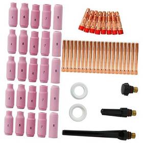 Mswkx-fpsf-cf3949 Hangzhou Yaye Import And Export Co. Ltd 58pcs Tig Welding Torches Kit Collet Body Alumina Nozzle Consumables