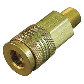 B23as37m Hansen Coupler Body M Npt 1/4 Brass