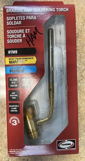Htm9 Harris Inferno By Soldering / Brazing Torch