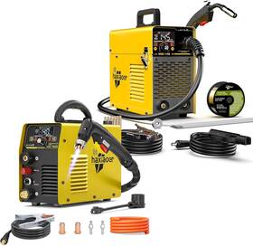 40amps Haxiaoer 445054373398 110/220v Plasma Cutter With 145a Mig Welder Machine Low-frequency Non-to