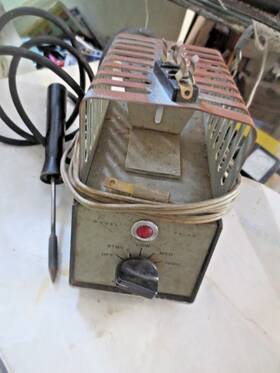 6a203 Heathkit Gh-52 Soldering Station With General Electric Iron