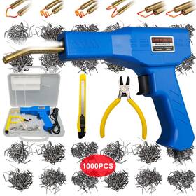 Hdh-1000-blue Hengzhixingguang Plastic Welder 1000pcs Hot Stapler Welding Kit Gun K