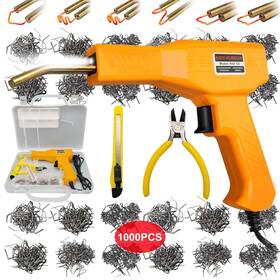 Hdh-1000-yellow Hengzhixingguang Plastic Welder 1000pcs Hot Stapler Welding Kit Gun K