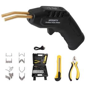 3-tempera Hfpopty Hyd7001.4 Upgraded Cordless Plastic Welder Kit 40w With 400 Pcs Hot Stapler
