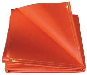O51-5x6-20-b Hi Temp Welding Curtain 5 Ft. W 6 Orange O51-5x6-20-b Hi Temp Welding Curtain 5 Ft. W 6 Orange