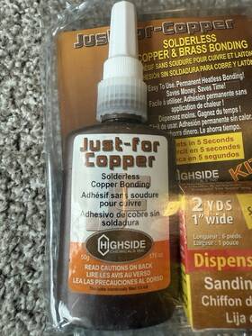 Highside Chemical 684176310608 Just For Copper Solderless Bonding 50g Bottle New