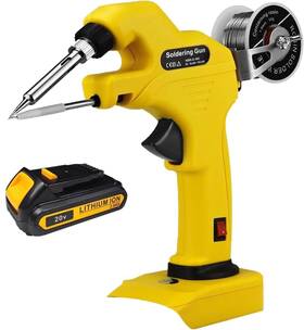 Hliepiha 738058258240 2ah Battery Cordless Soldering Iron Kit Suitable For Dewalt 18v Max Li-ion Ba