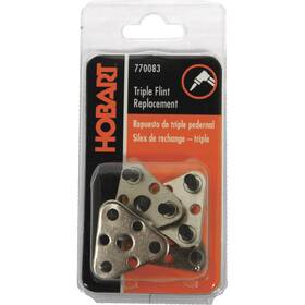 770083 Hobart 889241 Triple-flint Replacements For Striker 4-ct. Pkg. Model #770083