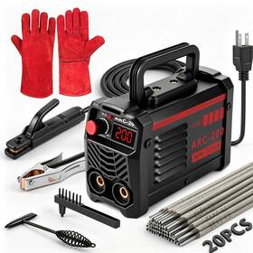 B0crhdy93f Hpoouo 200amp 20pcs Rods Stick Welder Super Mini Portable Welding Machine Igbt