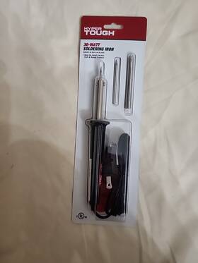7561 Hyper Tough 30-watt Soldering Iron #7561