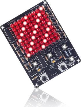 Icstation Gy20723 Soldering Learning Kit Led Practice With Knob Control L