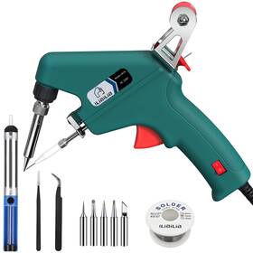 Hx18 Ilibilib Kit 60w 110v Soldering Gun One Hand Operation Welding Tool With On Off Hx18 Ilibilib Kit 60w 110v Soldering Gun One Hand Operation Welding Tool With On Off