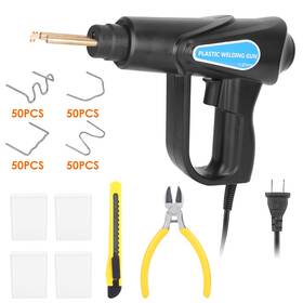 Imountek 737547589971 70w Plastic Welder Car Bumper Repair Kit Hot Stapler Welding Gun Machine Tool