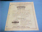 315.27700 Instructions Lists Operating Parts Sabre Model 1967