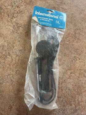 A-ps30-ul International Soldering Iron 110v/30w 120v/ 35w Taiwan