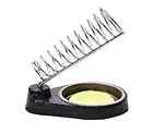 Iparaailury Solder Soldering Iron Metallic Metal Stand Holder Sponge Heavy Dut 702373713364