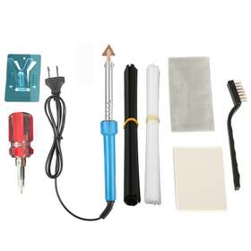 Jahyshow 888873276858 Electric Soldering Iron 110v Plastic Welding Kit Smoothing Tool