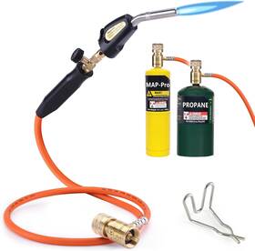 Jiarui Electronics Xiamen Co. Ltd 445033859851 Mapp Gas Torch Kit With Adjustable Heat And Trigger Start For Soldering Welding