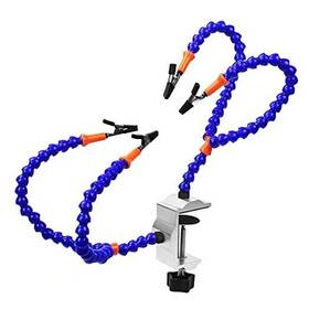 N-y4be-sy9-1 Jlx Factory Helping Hands Third Hand Soldering 4 Arms With Adjustable Vise N-y4be-sy9