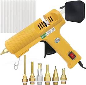 Jojhdr 739804317235 Hot Glue Gun Full Size High Temperature Kit With Yellow