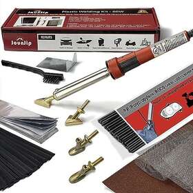 Jounjip 060928560227 Plastic Welding Kit Deluxe - Ul Certified 17 Pc Aluminum Repair Tap