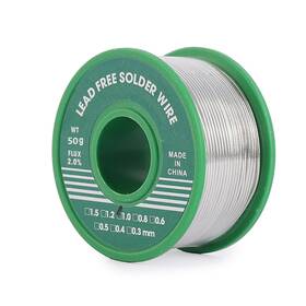 Sn99.3 Ka Wah Core 768572300392 Solder Wire 1mm 50g Lead Free Rosin Cu0.7 Elec