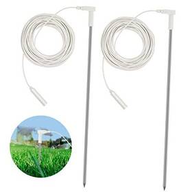 Wae-kanayu-0261 Kanayu 2 Sets Grounding Rod With 40 Ft Ground Wire Portable Kit