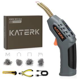 3-temperature Katerk B0f98xhf7l Cordless Plastic Welder 400 Staples Included Settings U
