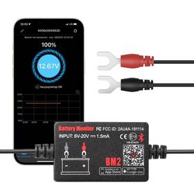 Kdator 726929179817 Quicklynks Bm2 Bluetooth Battery Monitor 12v Car Tester For Lead Acid Kdator 726929179817 Quicklynks Bm2 Bluetooth Battery Monitor 12v Car Tester For Lead Acid
