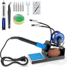 Lr-94s Kepiog Soldering Iron Kit 100w High Power Lcd 2 Helping Hands