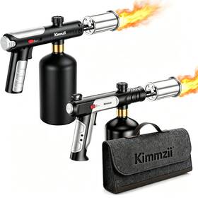 6a1583c8bfab7e386e64e11e Kimmzii Pt01 And Pt02 Propane Torch With One Tap Max Flame Safety Lock Adjustable
