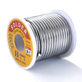 Usa-0001 Kimseror 60/40 Solder For Stained Glass Tin Lead Wire 1/8 Inch 3mm Dia Solid Sn60