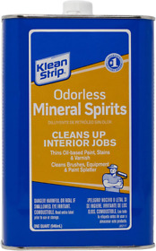 Qksp94005 Klean Strip 1 Quart Klean-strip Odorless Mineral Spirits