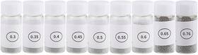 Kooingtech 445020475439 Bga Tin Solder Ball 9 Bottles 0.3-0.76mm Reballing Stencils Bead Fo