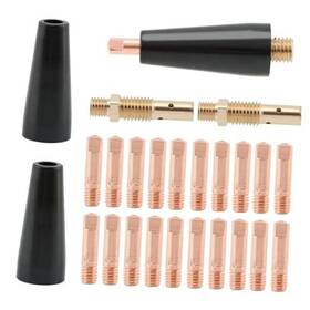 Kp1939-1 Kryslanix 22415170 24pcs Flux Core Gasless Nozzle Welding Kit