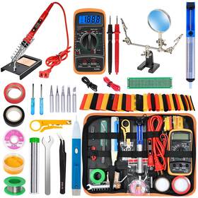Kyzhxvo 729162152210 Soldering Iron Kit 80w Lcd Digital Gun With Adjustable Temperature