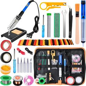 X006 Kyzhxvo Soldering Iron Kit 60w 110v Adjustable Temperature Desoldering