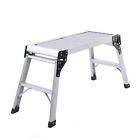 En131 Ladder Platform Work Hd Bench Step Up Aluminum Stool Drywall Folding