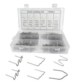 Lainloy-lnoy-340 Lainloy 1200pcs Car Plastic Welding Kit 6 Different Shapes Welder Staples With S Lainloy-lnoy-340 Lainloy 1200pcs Car Plastic Welding Kit 6 Different Shapes Welder Staples With S