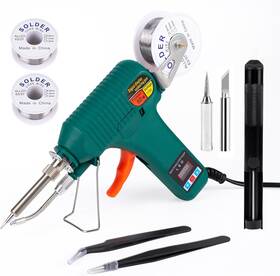 Larlarsa 313050533511 Soldering Gun Kit - Iron With Adjustable Temp 180-520 C On/off But