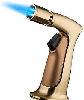 Larruping 445017915979 Gold Kitchen Cooking Culinary Welding Soldering Torch Butane Lighter
